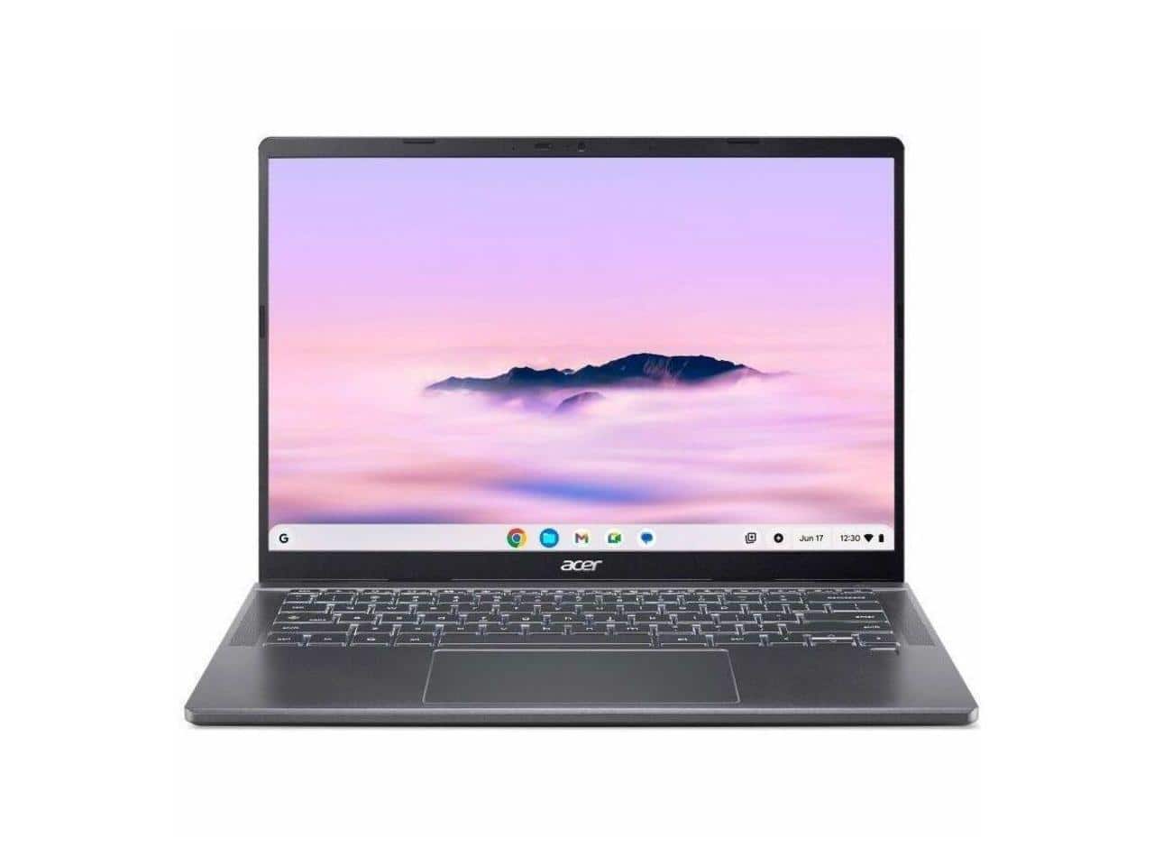 Acer - Chromebook Plus 714 14" Touchcreen Laptop, Intel Core Ultra 7 155U, 16GB RAM, 512GB SSD, Wi-Fi 7, ChromeOS - Iron