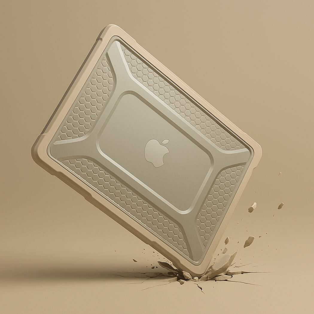 Alt View 17. SaharaCase - Raider UltraArmor Case for Apple MacBook Pro 14" (M1, M2, M3, M4, M4 Pro, M4 Max, M5, M5 Pro and M5 Max Chip) Laptops - Beige Sand.