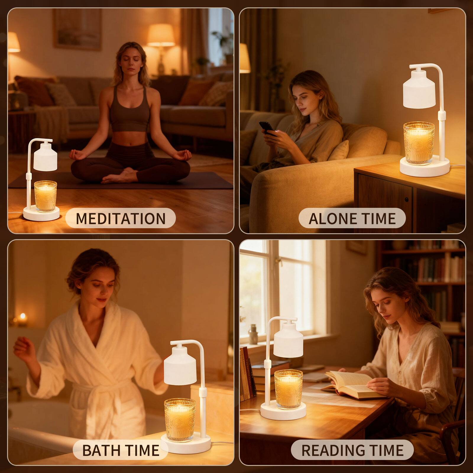 MEDITATION  
ALONE TIME  
BATH TIME  
READING TIME