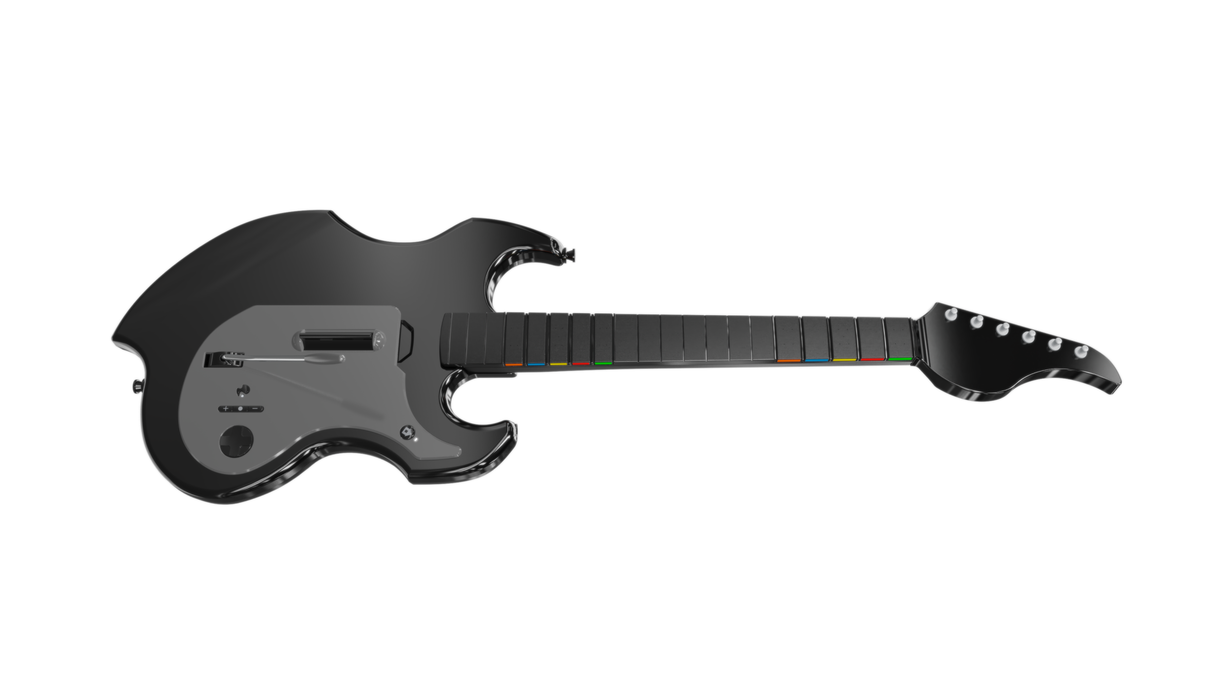 Left. PDP - Riffmaster Wireless Guitar Controller - Nintendo Switch™ - Black.