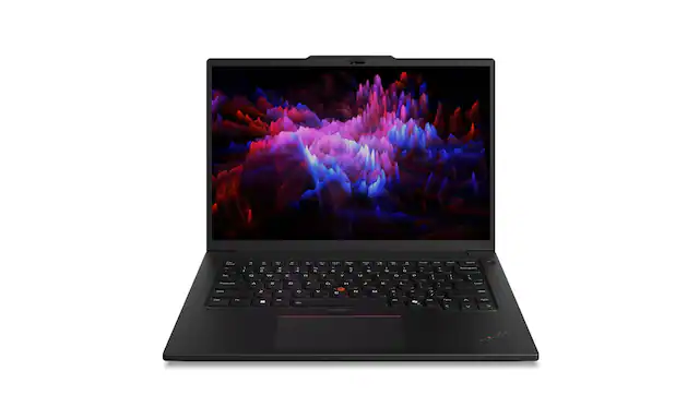 Front. Lenovo - Lenovo - ThinkPad P14s Gen 6 14" AI PC - Latest Model - Intel Ultra 7 with 32GB Memory - 512GB SSD - Black.