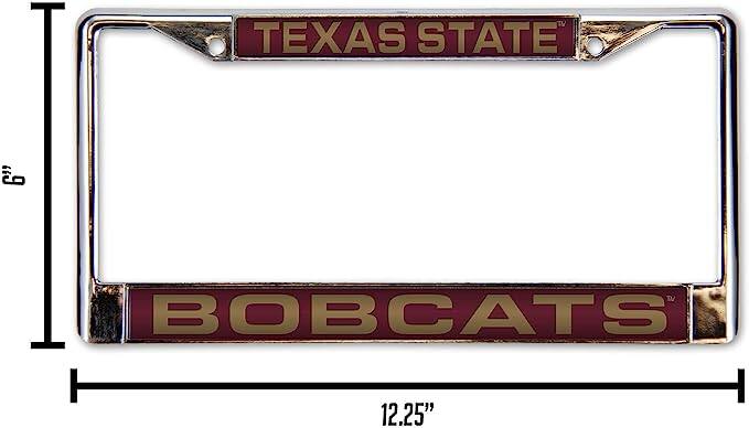TEXAS STATE  
BOBCATS  

6"  
12.25"