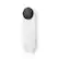 Left. Google - Nest Wi-Fi Video Doorbell - Battery Operated - Snow.