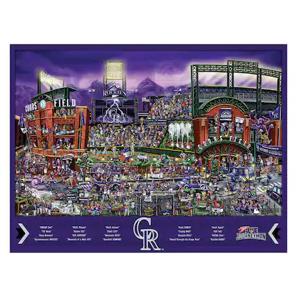 FIELD COORS 2017727 E ROCKIES COORAD ROCKIES COIRIO XARS COORS FIELD ROCKIES BASEBALL TVIX "KECHT P!" 'H Face* "Tusar BuverT" "WHECKS" "WEAS Fhomes" TTe Rr APPERT "Russtal d as E "Werk Bemes" Thai LPT "Eneorale RIr "Baselal DANDNS Trai PNCH Trying NT CR - Heard Threugh "Perycle Dhe BOLL" Grape Viea" "Derk Suger" "E T EE nu "Beslater DASH JOE JOURNEYMAN
Corrected text:
- FIELD COORS 2017727 E ROCKIES COORAD ROCKIES COIRIO XARS COORS FIELD ROCKIES BASEBALL TVIX
- "KECHT P!" 'H Face* "Tusar BuverT" "WHECKS" "WEAS Fhomes" TTe Rr
- APPERT "Russtal d as E "Werk Bemes" Thai LPT "Eneorale RIr "Baselal DANDNS Tra