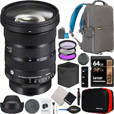 AF I IHE FOCUS 70 50 24 35 9929730 SIGMA 15 24-70mm Il 82 4 mm 1:2.8 DG DN 5.6 i 8 16 11 A 22 SORA 64GB 95 GB MB/s SP XC I@ X PROFESSIONAL Lexar 633x NS SIOMA LENS TISSUE PAPER SMNAS decephoto decephoto decephoto, decogar decephoto