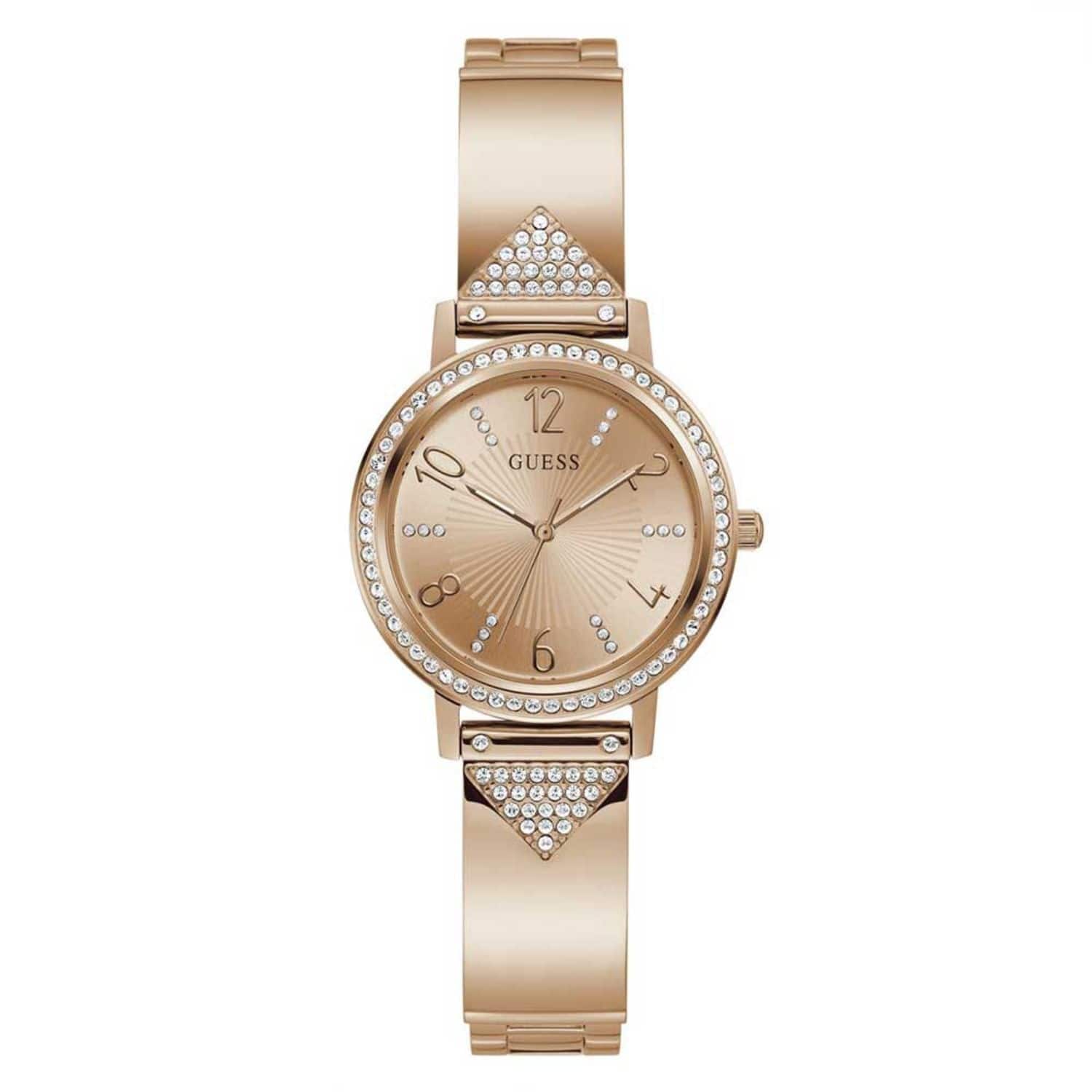 Guess - Women's Tri Luxe Dial Watch - GW0474L3 - Rose Gold