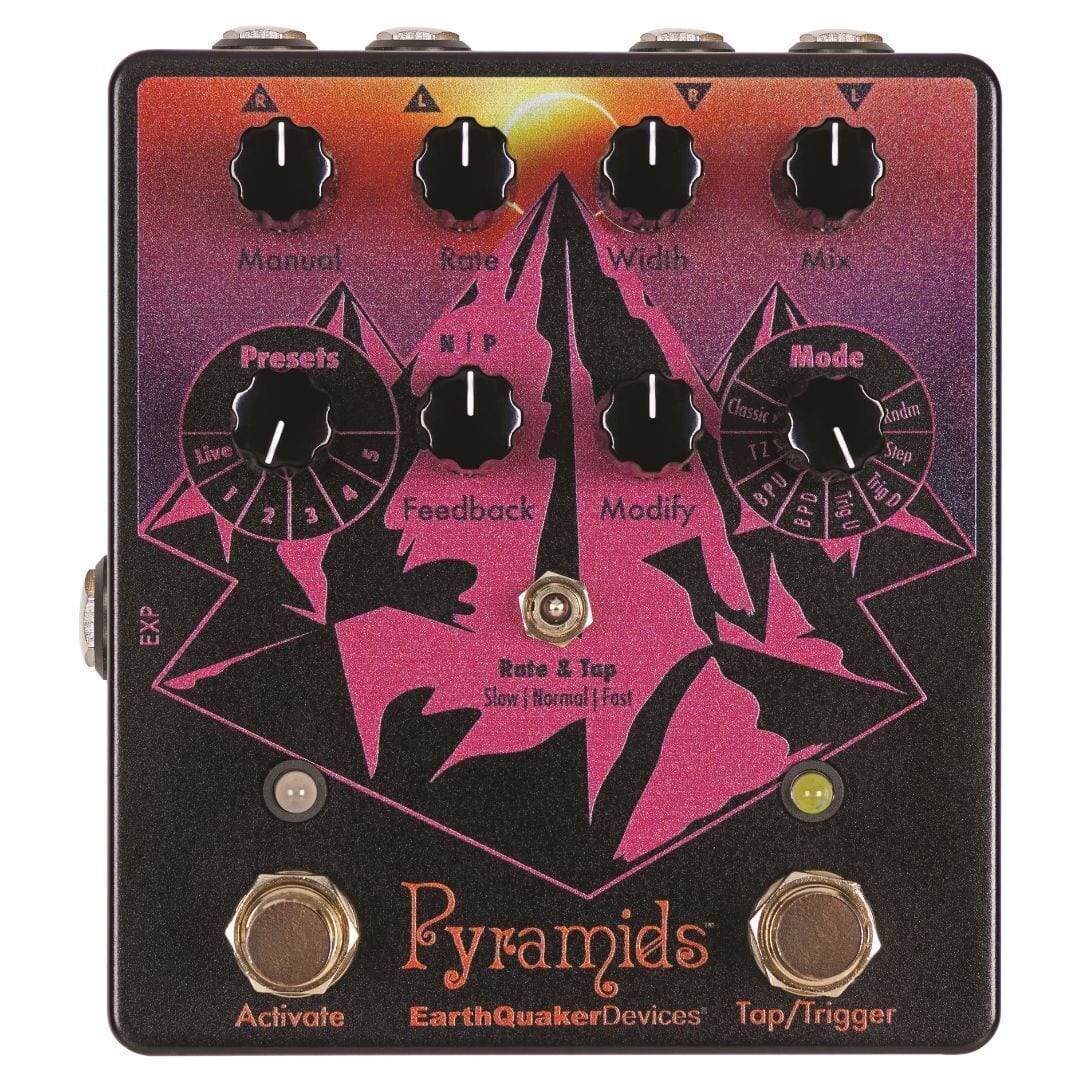 EarthQuaker Devices - Pyramids Stereo Flanging Device Effects Pedal LTD Edition