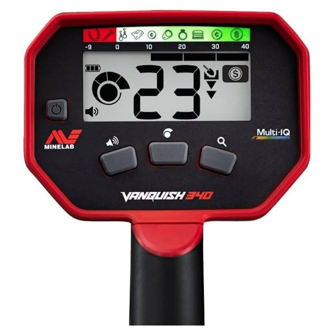 -9 0 10 20 30 40  
23  
Multi-IQ  
VANQUISH 340  
MINELAB