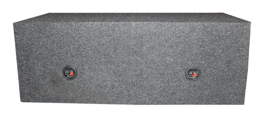 Alt View 7. Hifonics - HIFONICS 12" 1600W Car Audio Subwoofer Speaker, 2 Pack & QPower Ported Enclosure - Black.