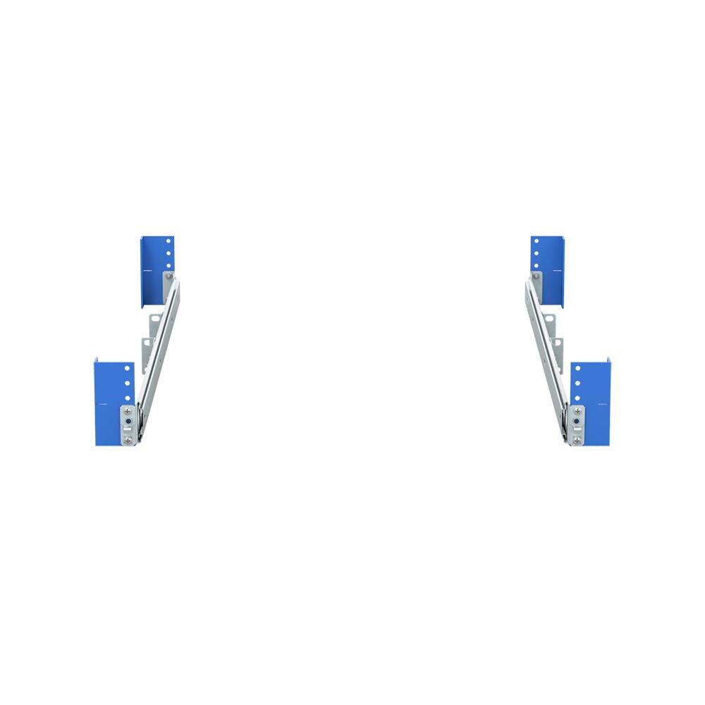 Alt View 10. RackSolutions - RackSolutions 1U Raven 100-A Rail for HPE - Black.