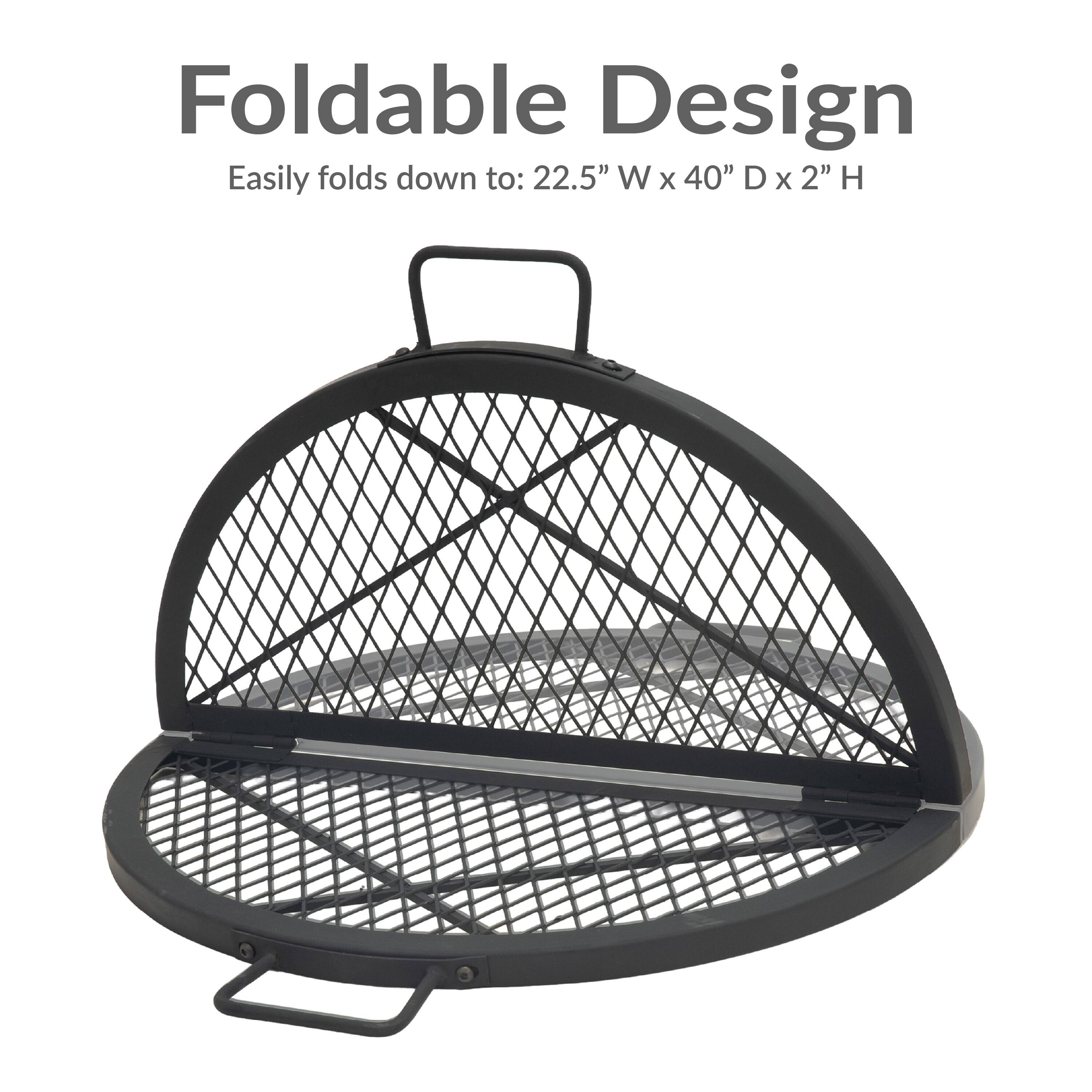 Foldable Design  
Easily folds down to: 22.5" W x 40" D x 2" H