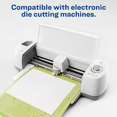 Compatible with electronic die cutting machines.