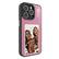 Front. Tizag - Digital Canvas Case for iPhone 15 Pro - Pink.