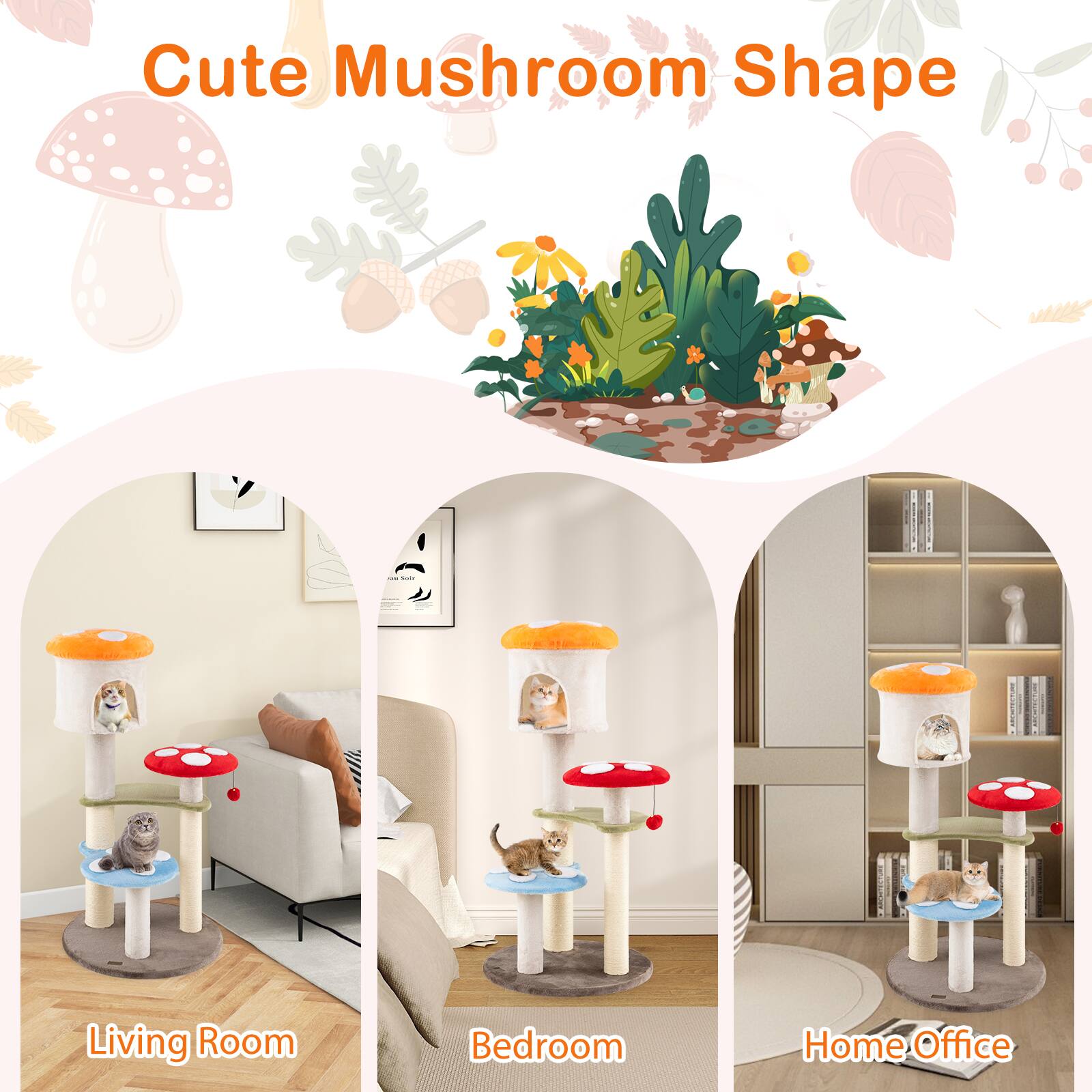 Cute Mushroom Shape

Living Room Bedroom Home Office