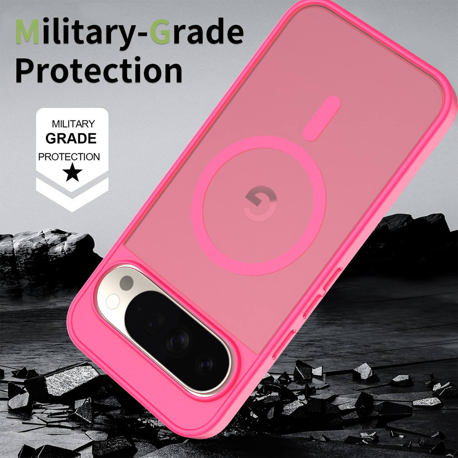Military-Grade Protection  
MILITARY GRADE PROTECTION