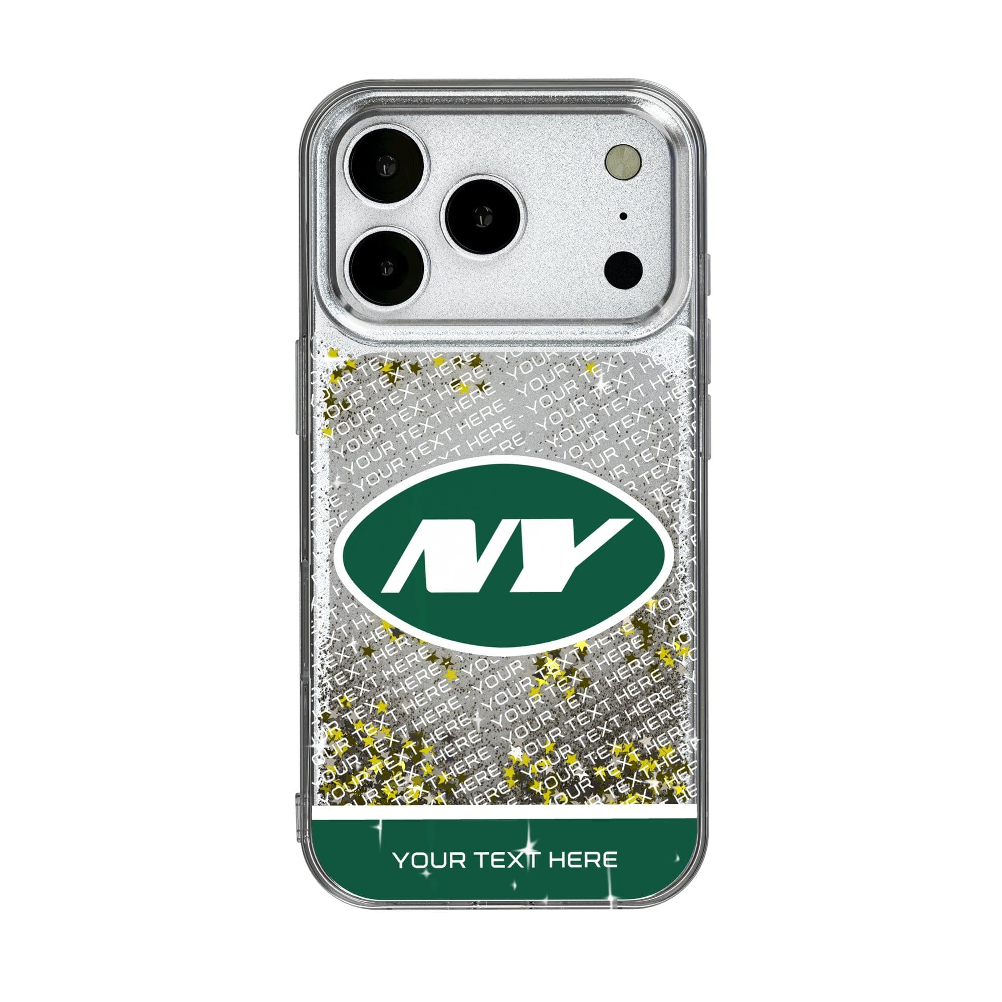 Keyscaper - NFL - New York Jets - Personalized Endzone Plus Design iPhone Glitter Phone Case - 13 Pro Max - Multicolor price history on PriceWatchPro
