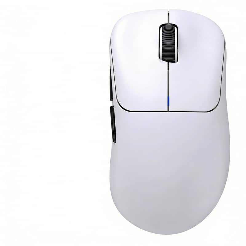 SKRAN - 3-Mode Wireless BT5.3 Lightweight Gaming Mouse (10000 DPI) Adjustable DPI,Type-C Charging for Gamers & Office Users - Wireless - White