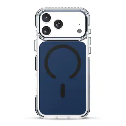 Front. Echelon - ColorBlock Series MagSafe Case for Apple iPhone 18 Pro Max / 17 Pro Max - Blue.