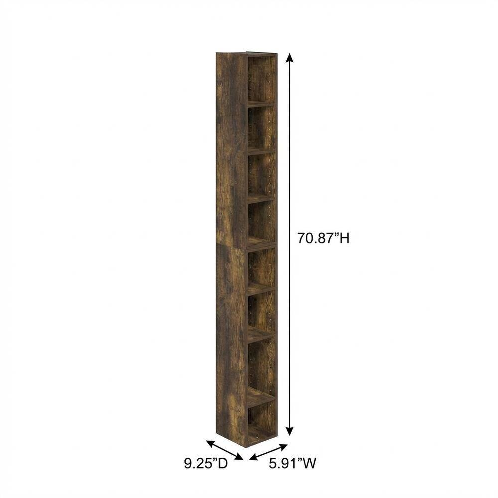 70.87"H 9.25"D 5.91"W
