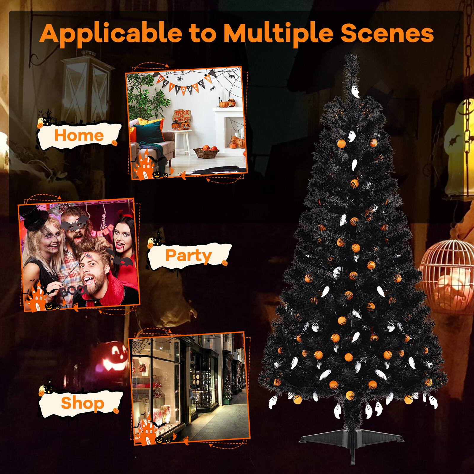 Applicable to Multiple Scenes  
Home  
Party  
Shop