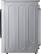 Alt View 10. LG - LG SIGNATURE 9.0 Cu. Ft. Stackable Smart Gas Dryer with Steam and AI Sensor Dry - Brushed Platinum Steel.