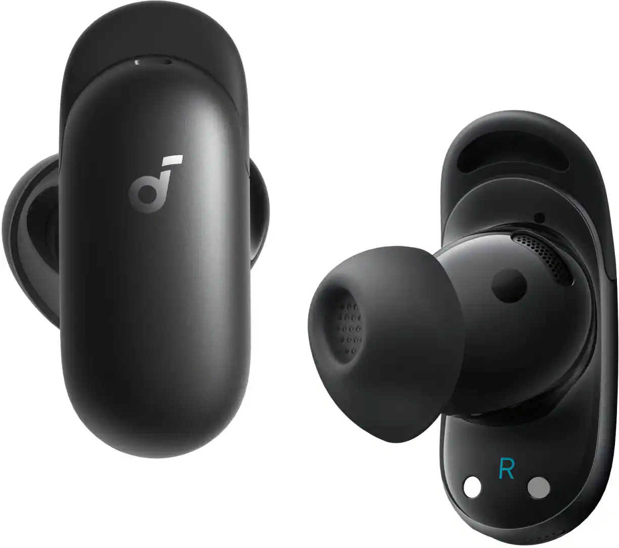 Alt View 10. Anker - Anker - Soundcore Liberty 5 Pro Max True Wireless Noise Cancelling Bluetooth In-Ear Earbuds - Black.
