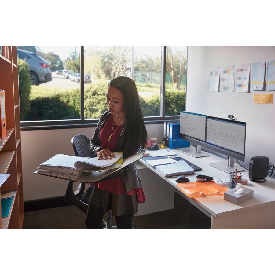 Alt View 1. HP - HP E24t G5 24" Class LCD Touchscreen Monitor - 16:9 - 5 ms - 23.8" Viewable - Advanced In-Cell Touch (AIT) - 10 Point(s) - Black,Silver.