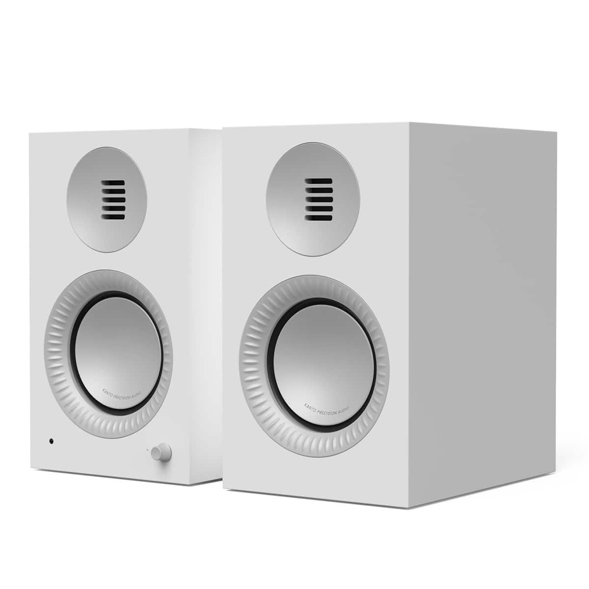 Kanto - Tuk (2nd Gen) 260W Powered Speaker System with Bluetooth 5.4 - Matte White