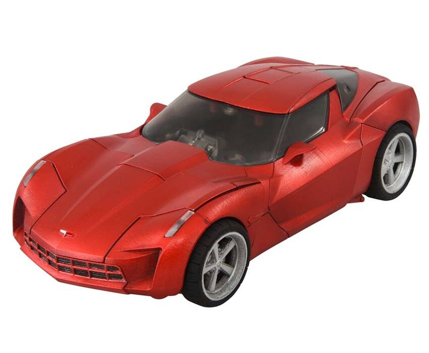 Alt View 4. Transformers - MPMN-02 Sideswipe G1 Red Version | Transformers Masterpiece Movie Series.