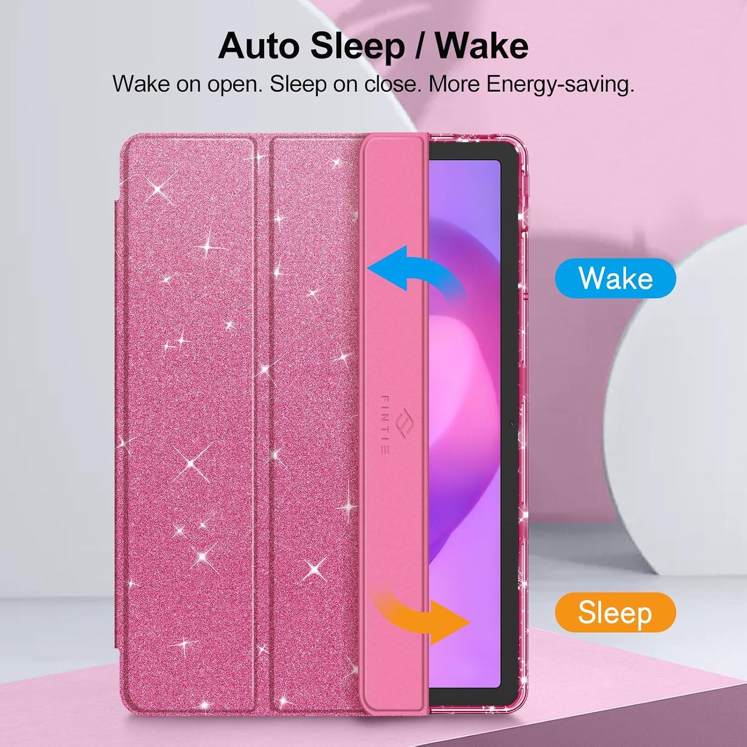 Auto Sleep / Wake  
Wake on open. Sleep on close. More Energy-saving.