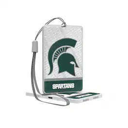 Keyscaper - Michigan State Spartans End Zone Pocket Bluetooth Speaker - Multicolor