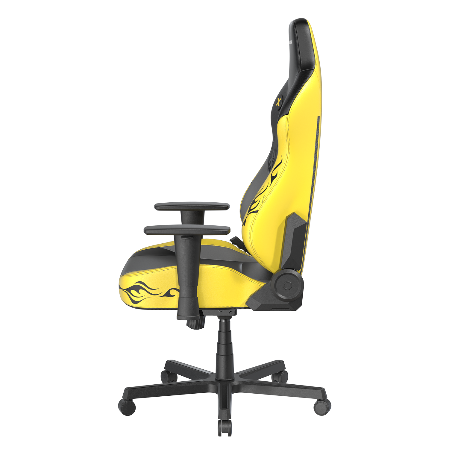 Alt View 2. DXRacer - DXRacer Blade Series Gaming Chair – Fireblade Edition with 3D Armrests & Ergonomic Reclining Design - Black.