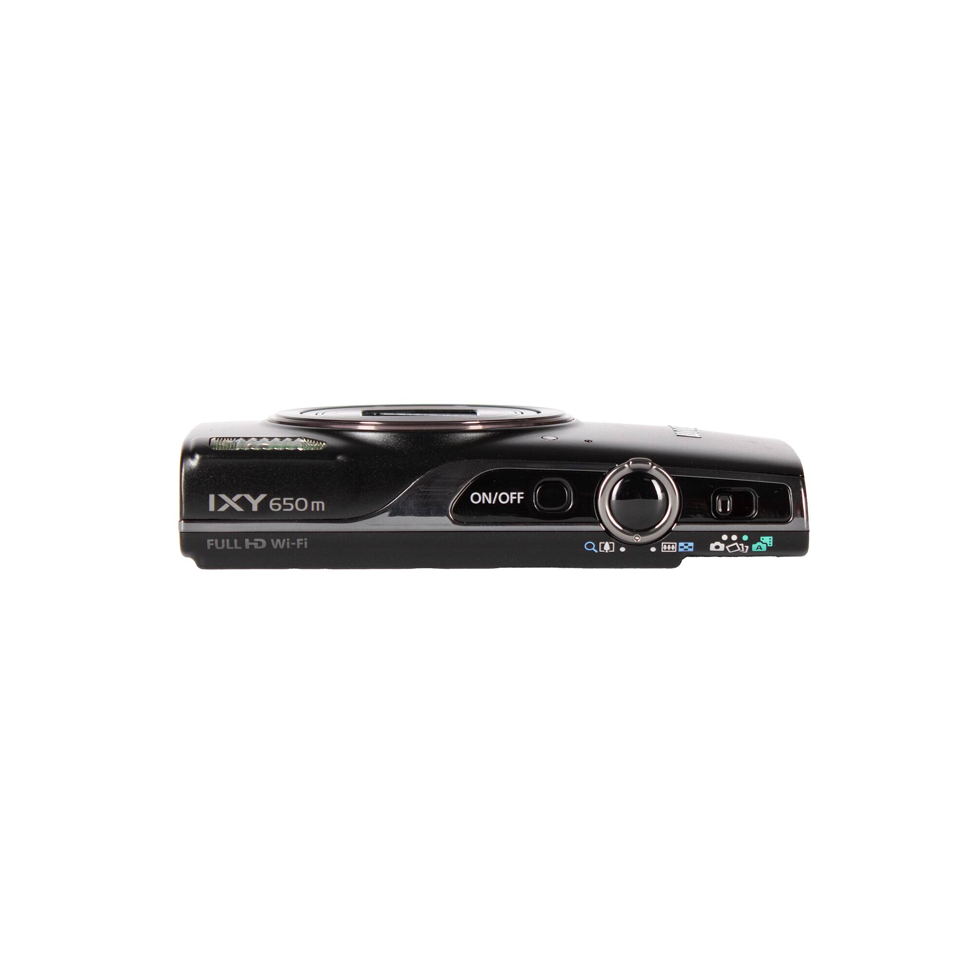 Canon Compact Digital Camera IXY 650 HS M 12x Optical Zoom Black