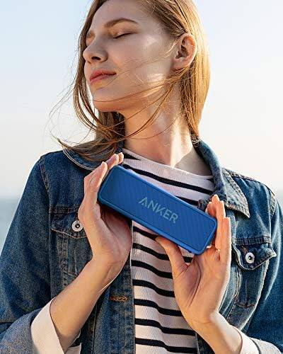 Alt View 1. Soundcore - Anker Soundcore 2 Portable Bluetooth Speaker with 12W Stereo Sound - Blue - Blue.