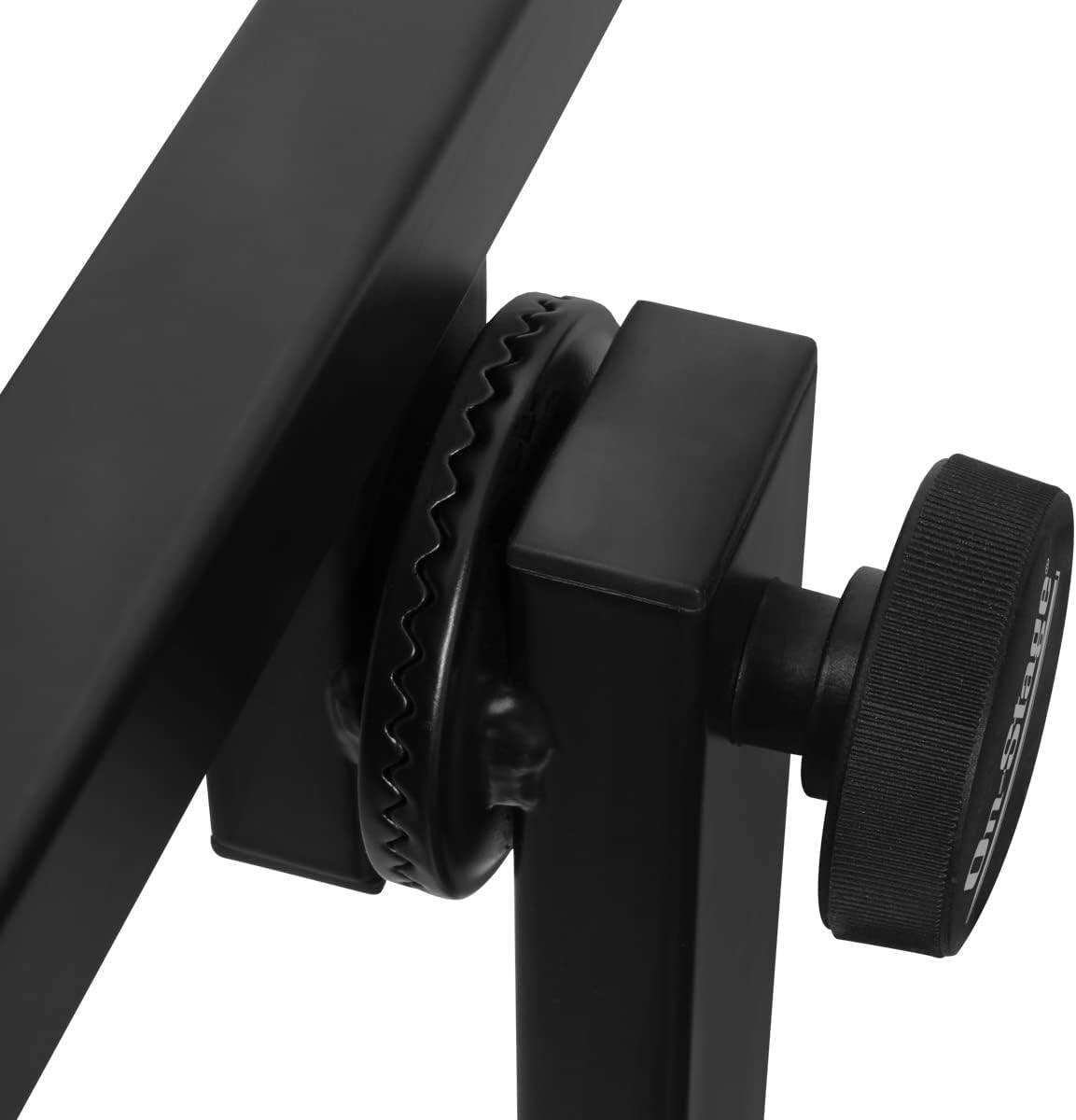 Alt View 1. On Stage Stands - OnStage KS7350 Pro Heavy-Duty Folding-Z Keyboard Stand, Black - "NA".