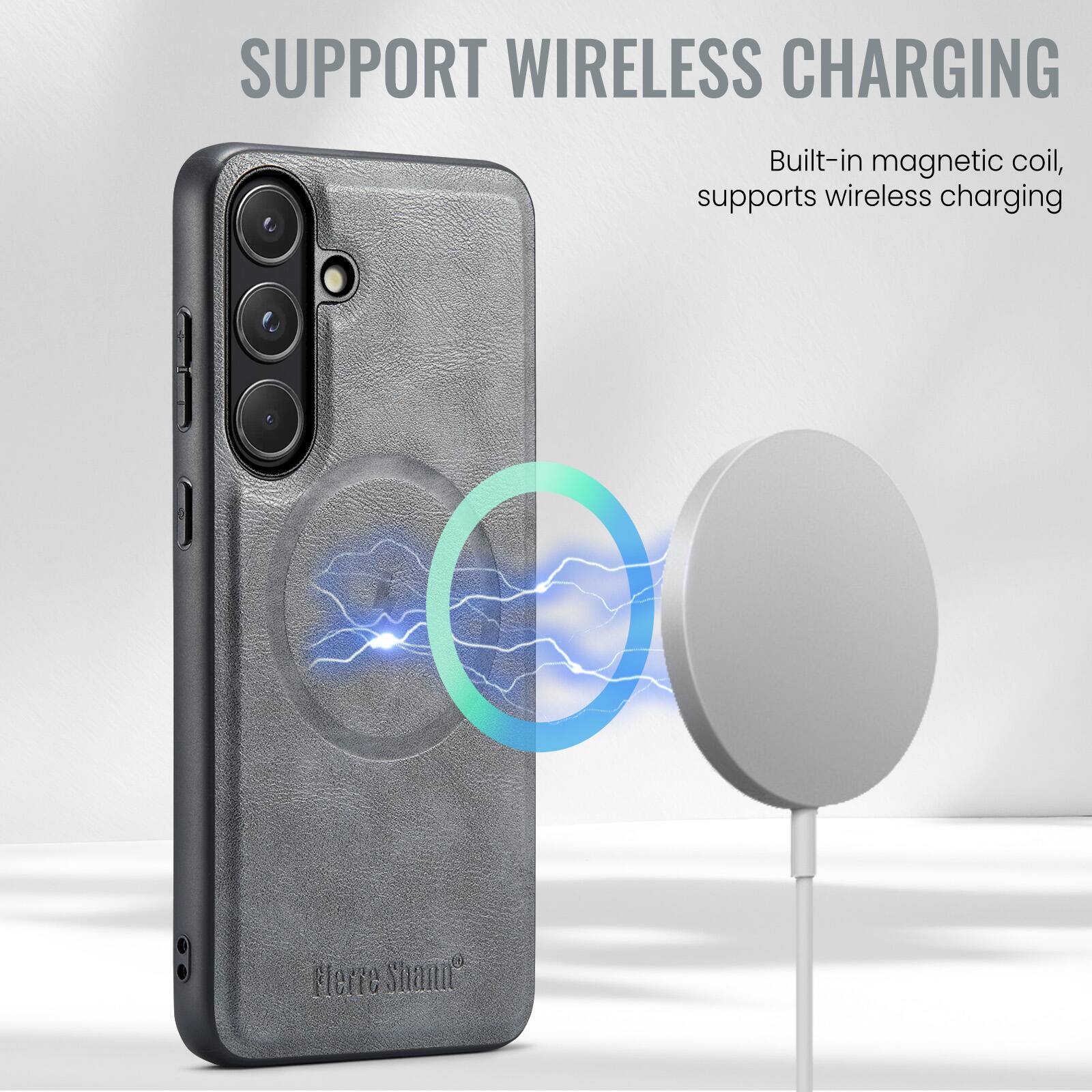 SUPPORT WIRELESS CHARGING

Built-in magnetic coil, supports wireless charging