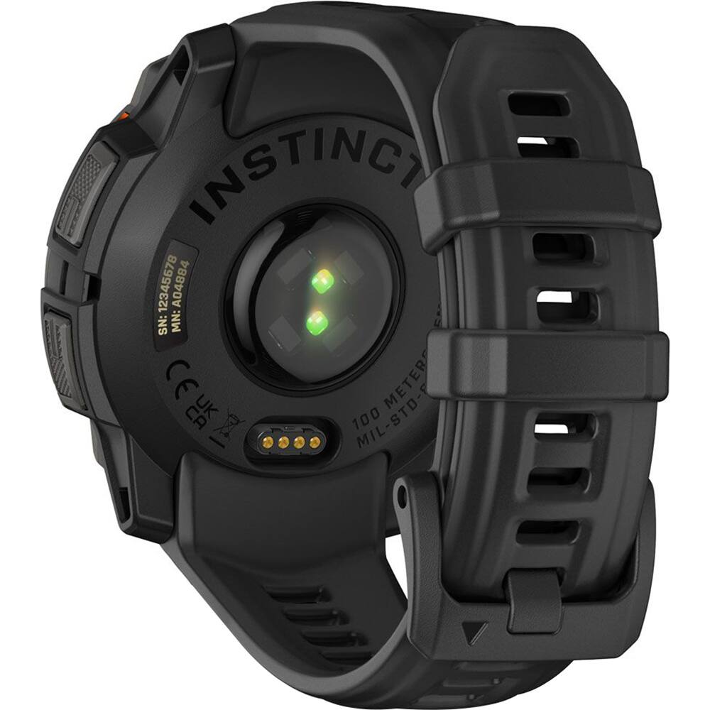 INSTINCT 12345678 A04884  
SN: 12345678  
MN: A04884  
CE  
100 METERS  
MIL-STD