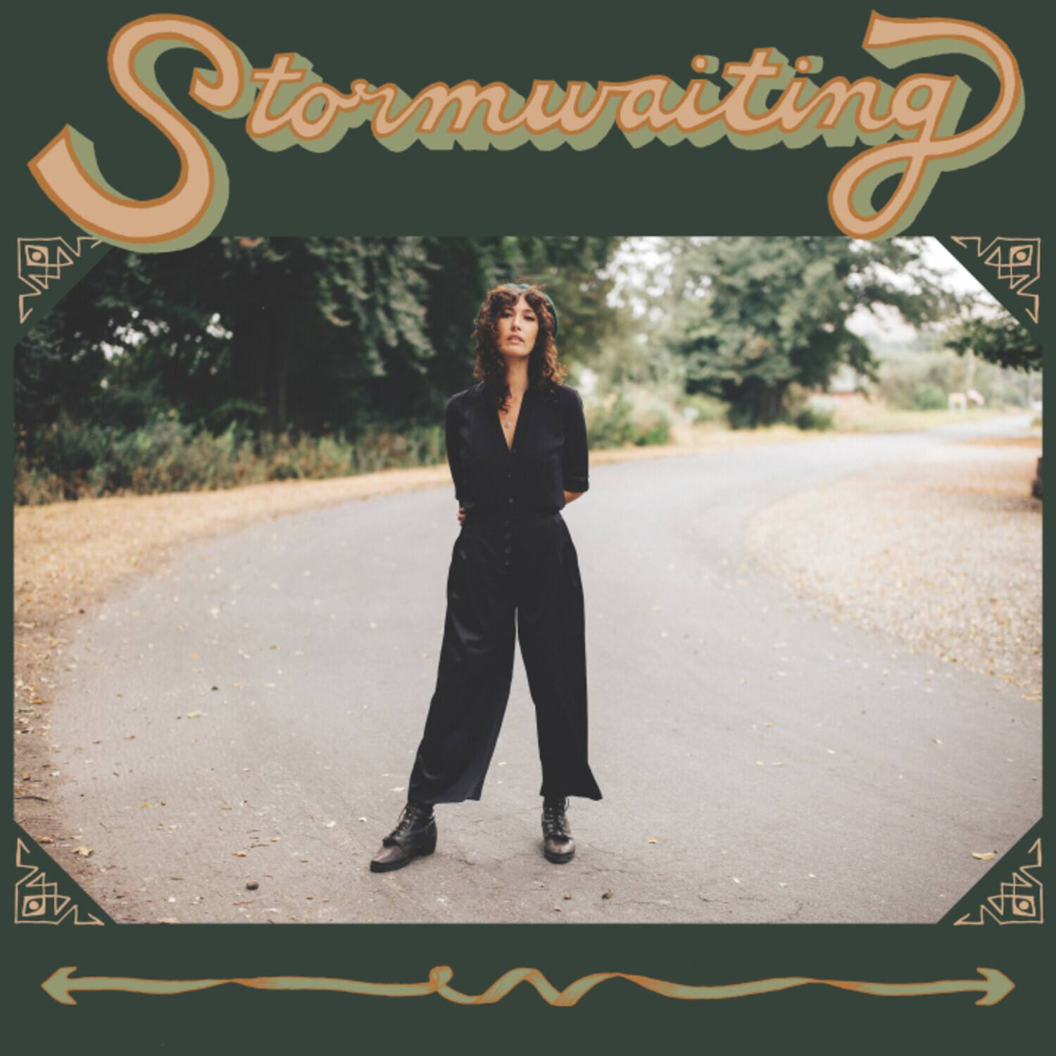 Front. Lauren Barth - Stormwaiting   - VINYL LP.