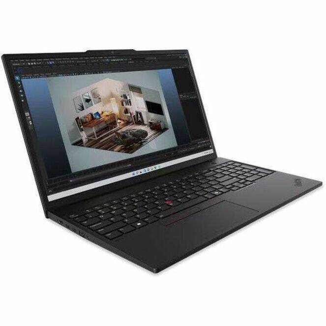 Alt View 6. Lenovo - Lenovo ThinkPad P16s Gen 3 21KS0023US 16" Touchscreen Mobile Workstation - WUXGA - Intel Core Ultra 7 155H - 16 GB - 512 - Black.