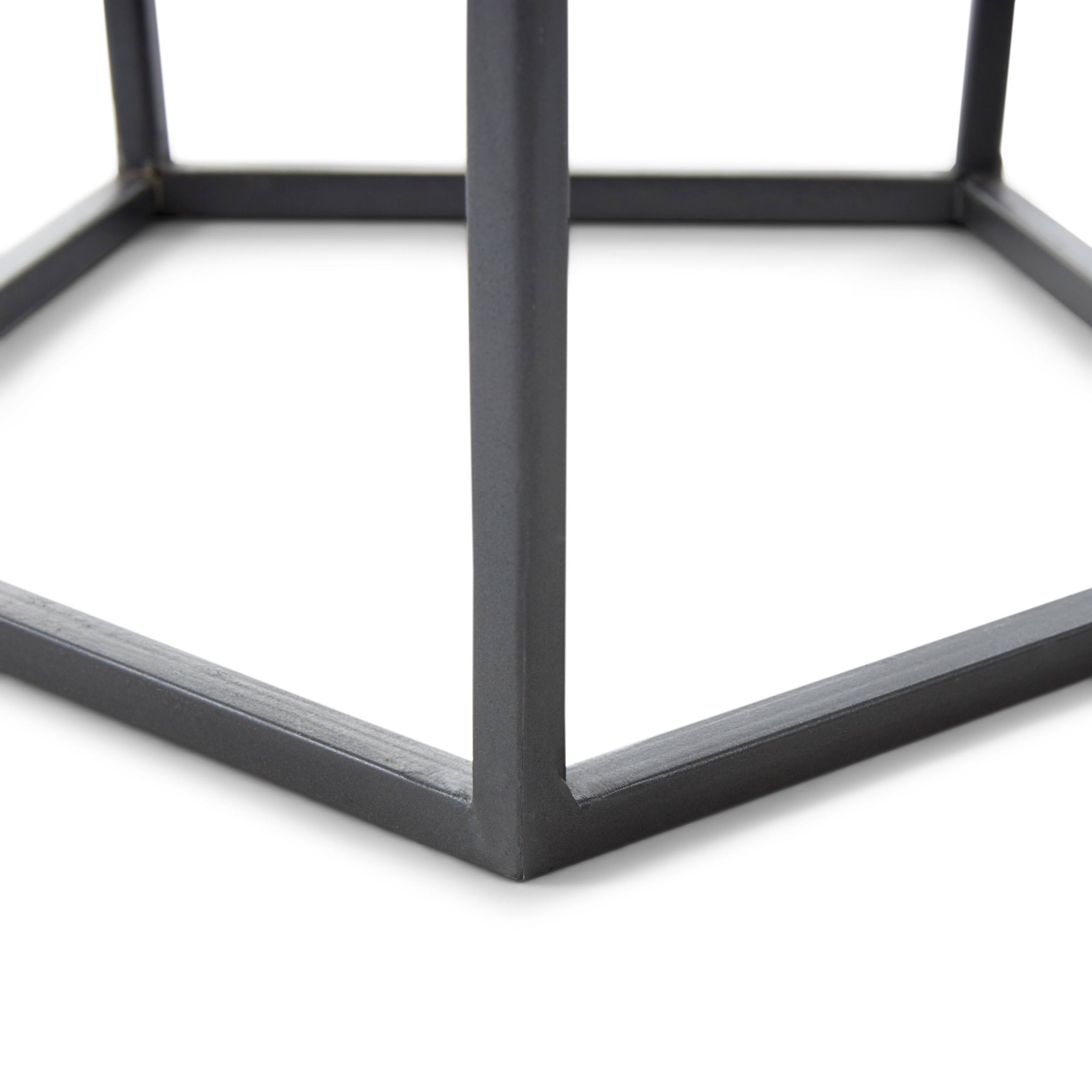 Alt View 11. Tommy Hilfiger - Avalon Round Side Table - Distressed Wood.