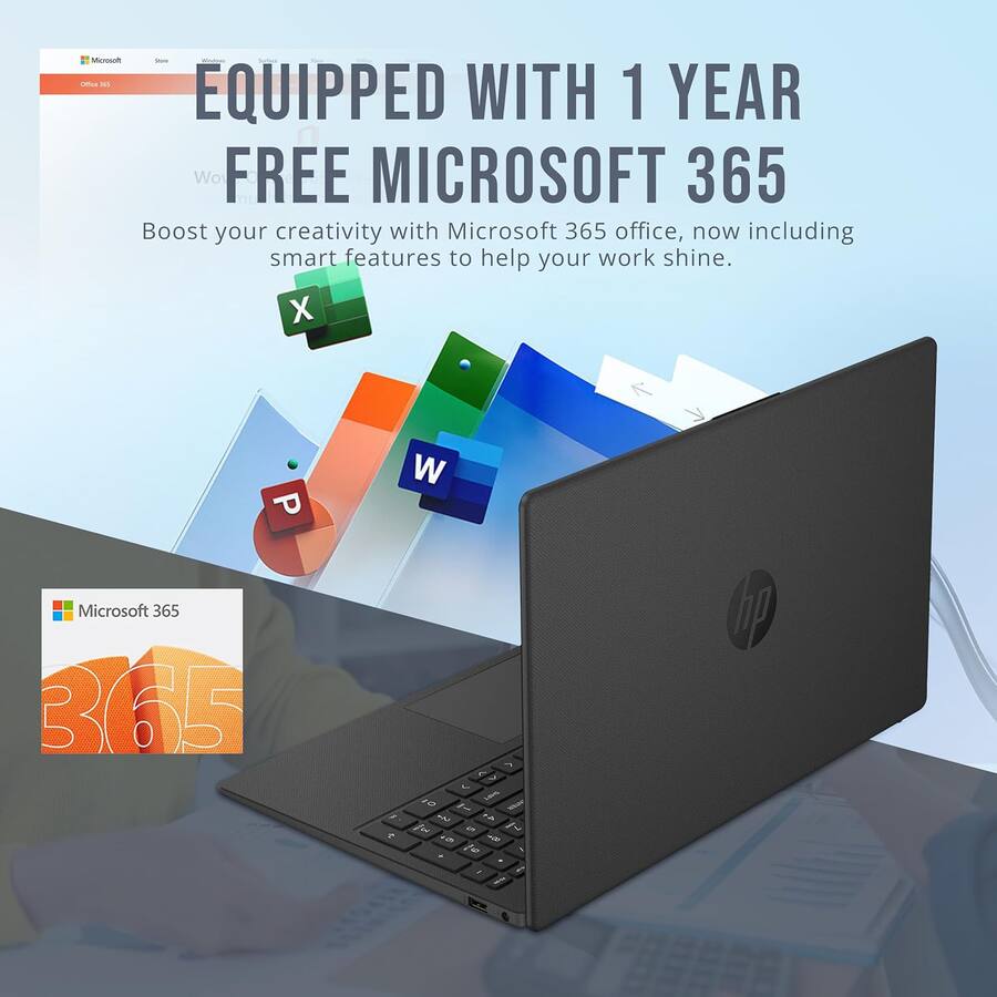 HP 15.6" FHD Business Laptop,Intel Core 7 150U,16GB RAM,512GB SSD+288GB