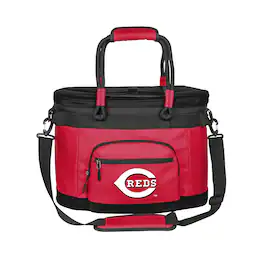 Logo Brands - Cincinnati Reds 35 Can Flex Cooler - Red