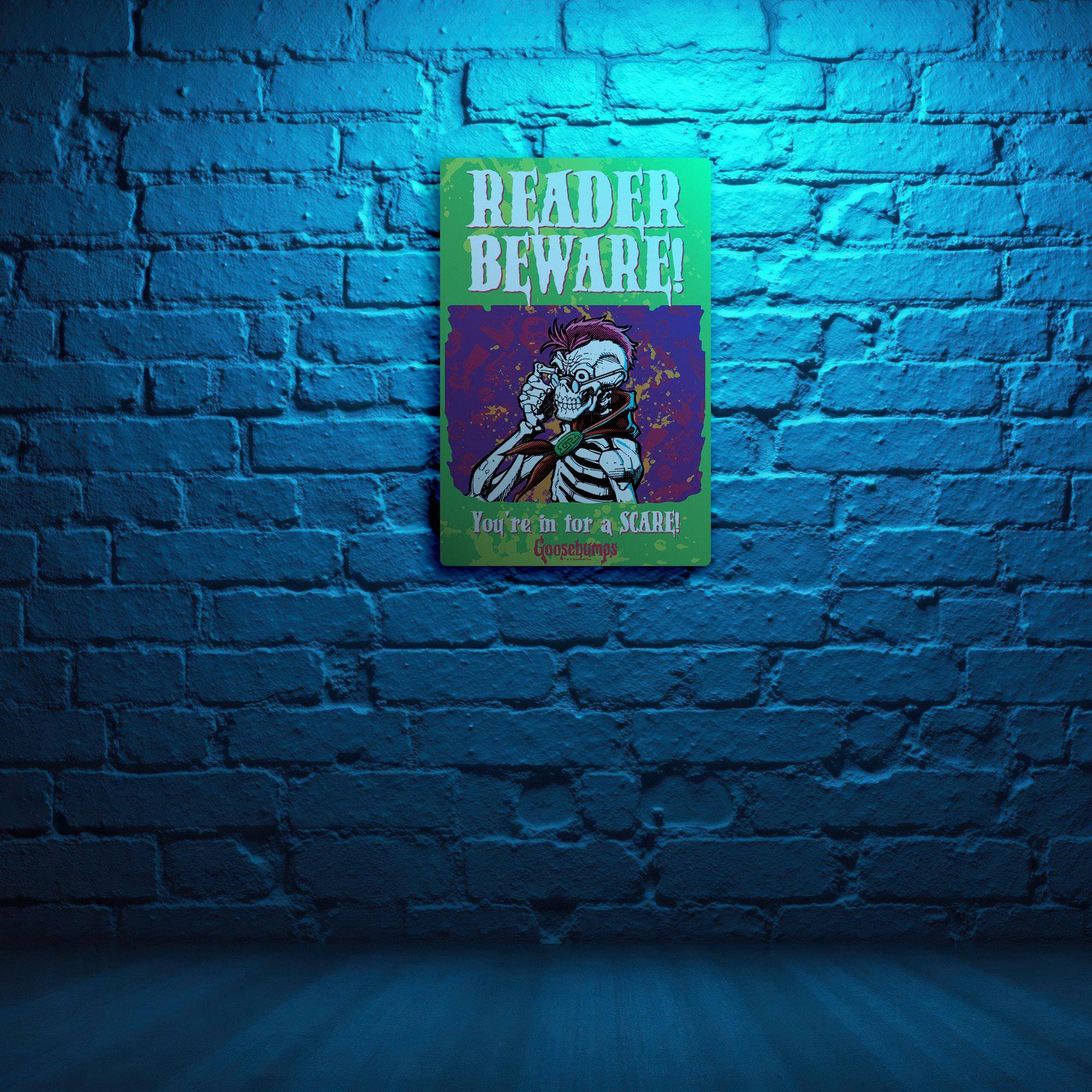 READER BEWARE!  
You're in for a SCARE!  
Goosebumps