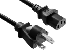 Cable Leader - NEMA 6-15P to IEC C13 Power Cord, Heavy Duty 14 AWG 15A 250V for 208V/240V Server, UPS, PDU, Workstation - Black