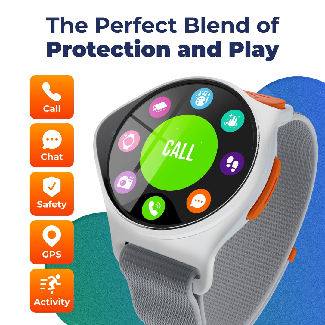 The Perfect Blend of Protection and Play: Call, Chat, Safety, GPS, Activity.