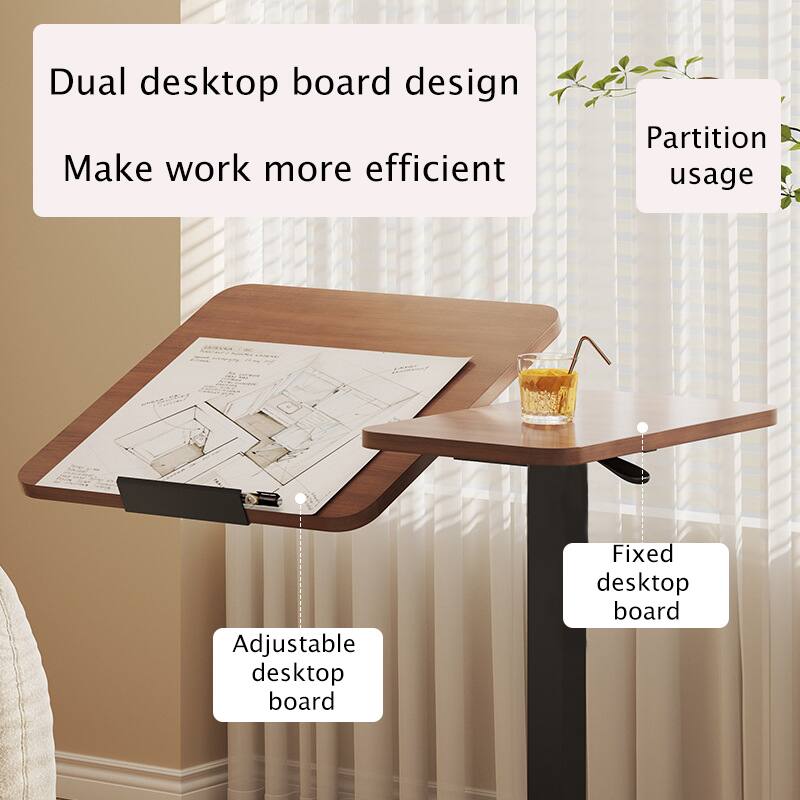- Dual desktop board design
- Make work more efficient
- Partition usage
- Adjustable desktop board
- Fixed desktop board