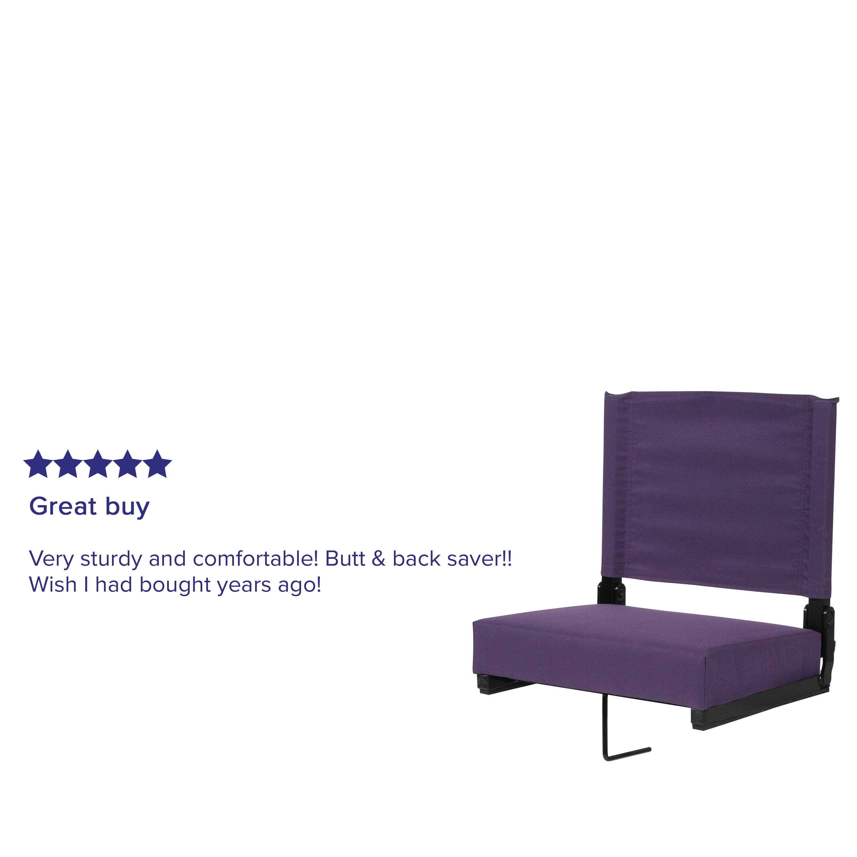 Great buy

Very sturdy and comfortable! Butt & back saver!! Wish I had bought years ago!