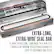 TMI - PRO 3000 VACUUM SEALER
EXTRA-LONG, EXTRA-WIDE SEAL BAR
15 INCH, EXTRA-LONG, 5 MM WIDE SEAL BAR FITS A VARIETY OF VACUUM SEALER BAGS & MAKES IT EASY TO CUSTOMIZE BAG SIZES
