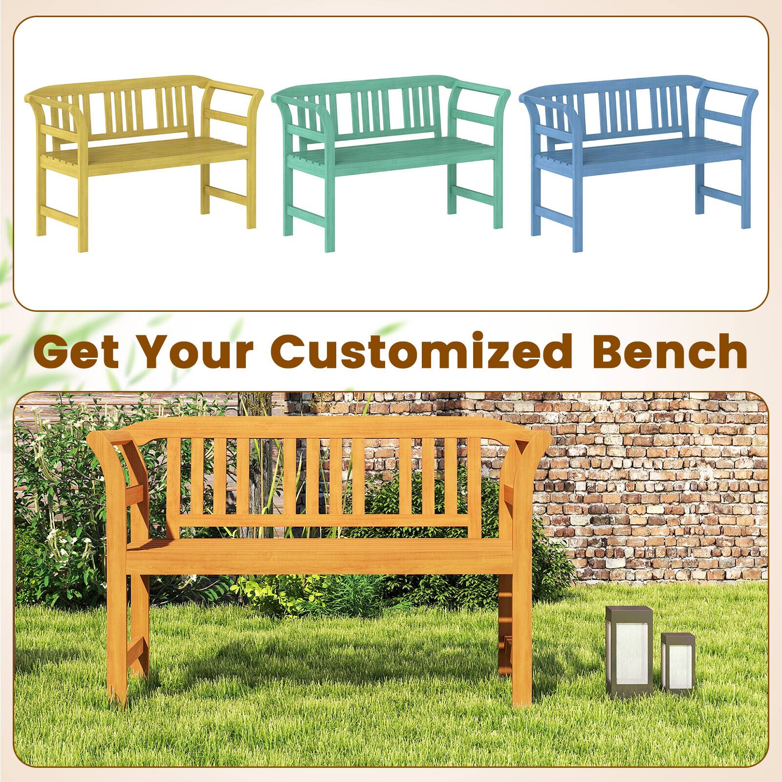 Get Your Customized Bench