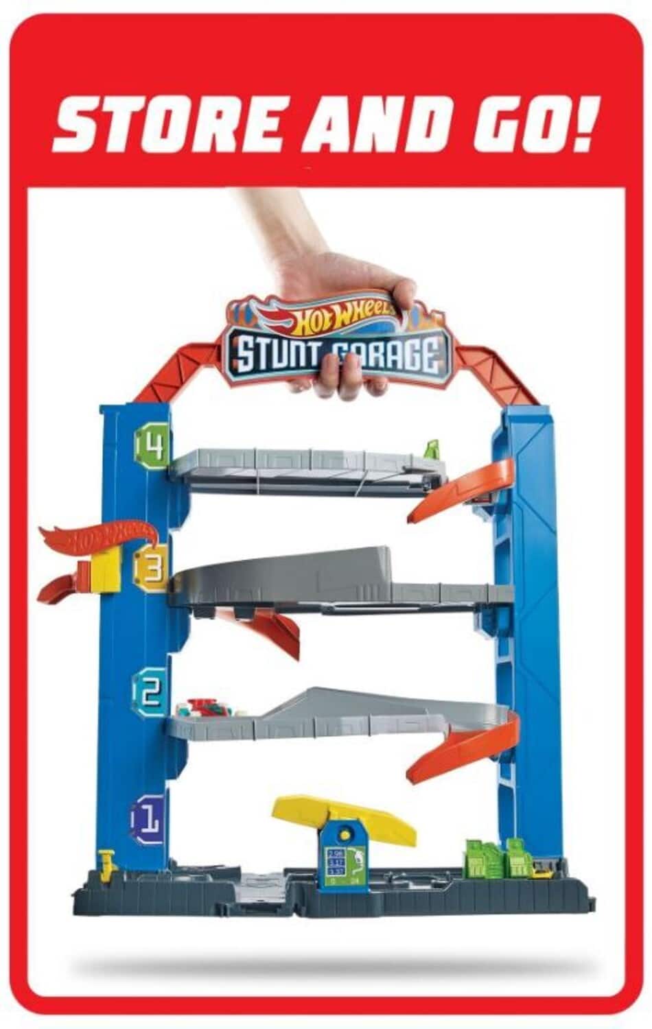 Mattel Hot Wheels City Stunt Garage COLLECTIBLES Multicolor